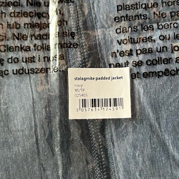 🩷 Mountain Warehouse - Men's Stalagmite Padded Jacket - Navy Blue. Size: XS. NIB - Picture 7 of 7